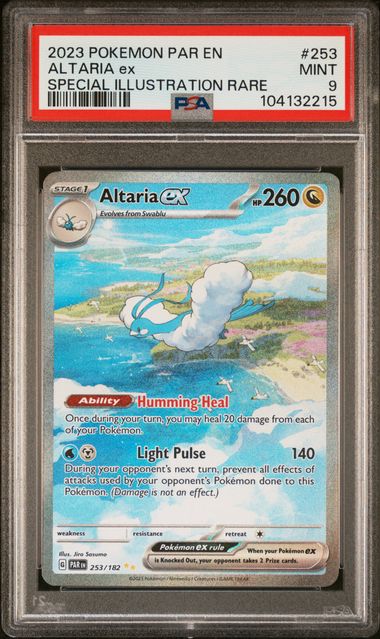 2023 Pokemon Par En-Paradox Rift Altaria Ex #253 (Special Illustration Rare) Mint 9 front