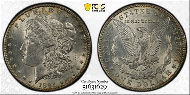 1894-S $1 AU58