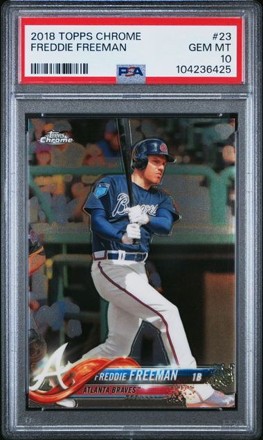 Topps Freddie Freeman front