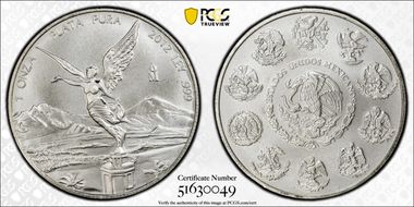 2012-Mo Onza Libertad Ag MS69