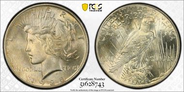 1925 $1 MS63