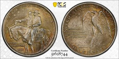 1925 50C Stone Mountain MS64
