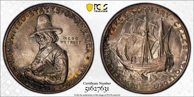 1920 50C Pilgrim MS63