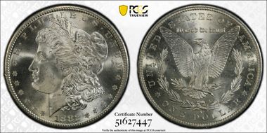 1882-S $1 MS67