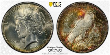 1923 $1 MS64