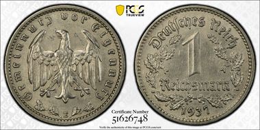 1937-E Mark J-354 MS62