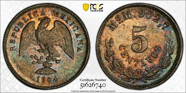 1904/804-Mo M 5C MS64