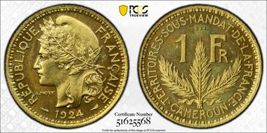 1924 1 Fr Lec-5 Essai SP66