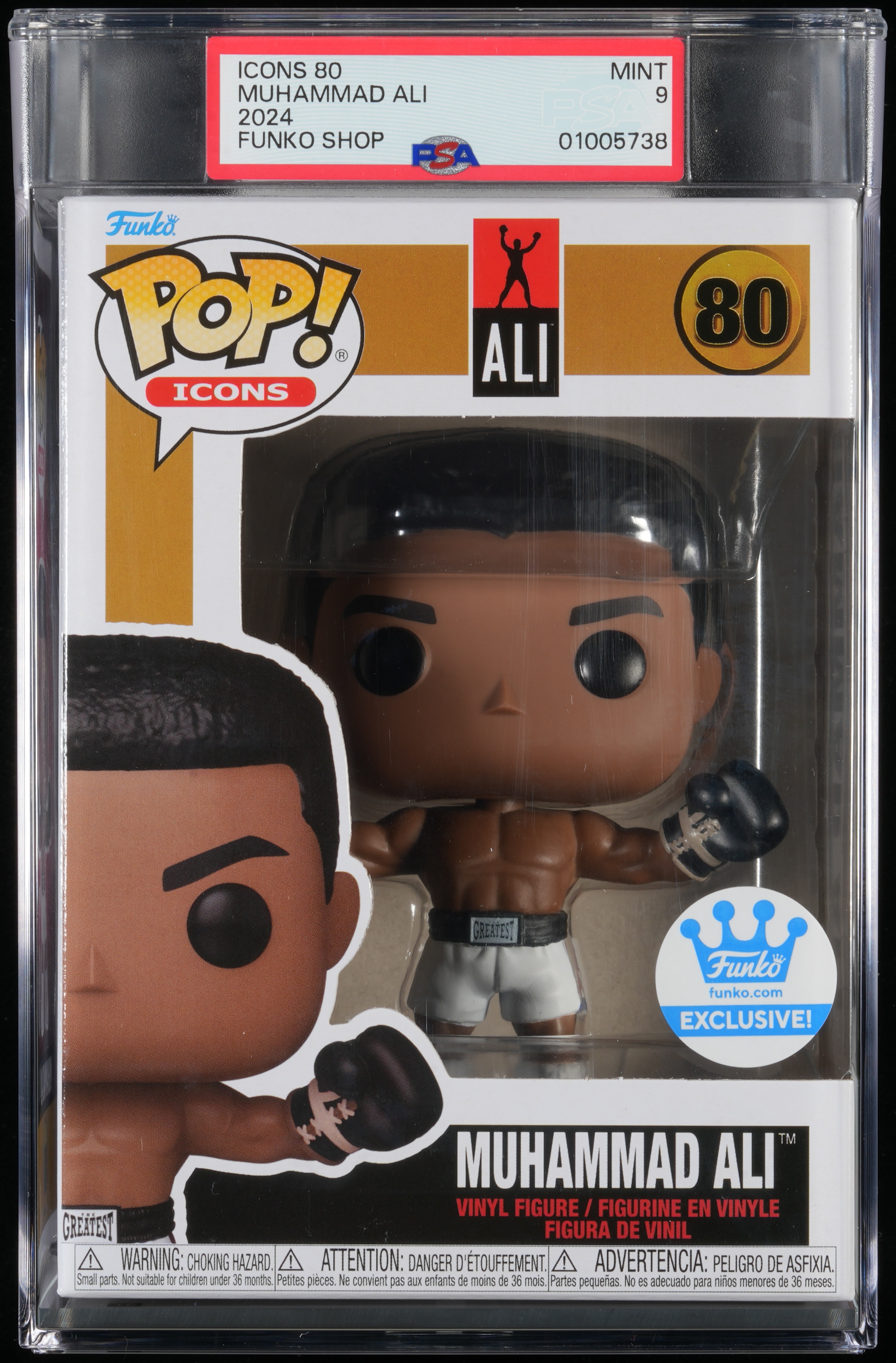 Icons 80 Muhammad Ali 2024 Funko Shop