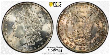 1882-S $1 MS66