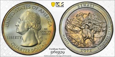 2012-S 25C Denali NP MS68