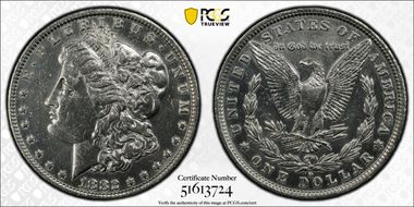 1882-O $1 N1