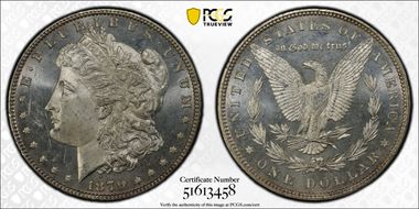 1879 $1 MS64PL