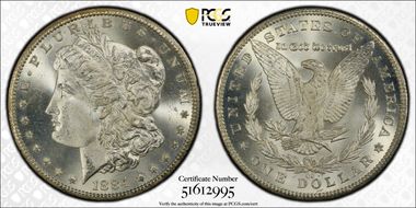 1884-CC $1 MS66+