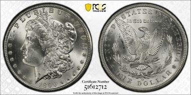 1899-O $1 MS65