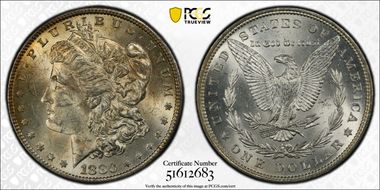 1880 $1 MS63