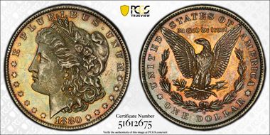 1880-O $1 MS64