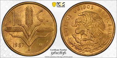 1957-Mo 1C MS65