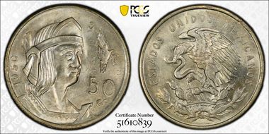 1950-Mo 50C MS64