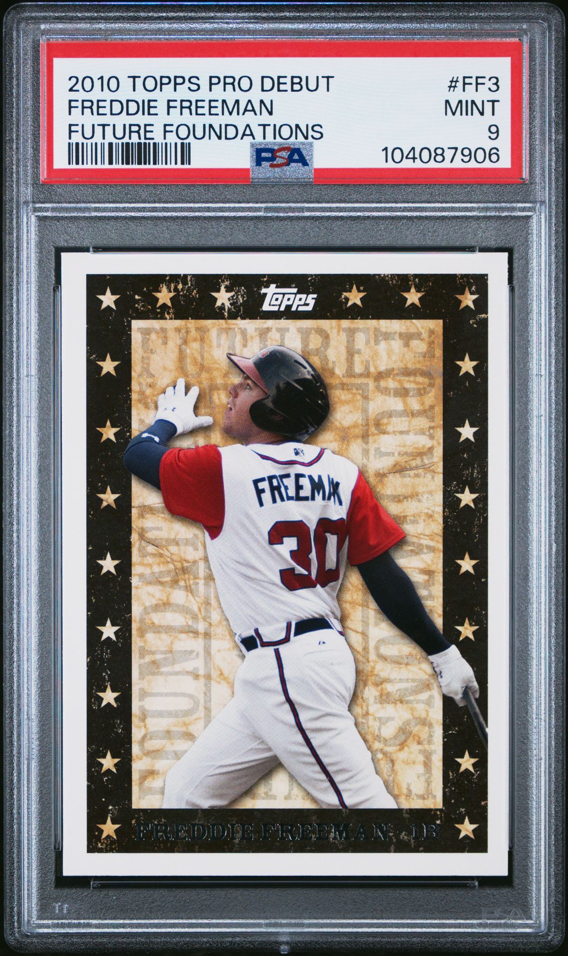2010 Topps Topps Pro Debut #FF3 Freddie Freeman front