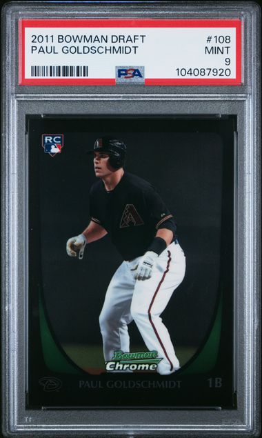 2011 Bowman Bowman Draft #108 Paul Goldschmidt front
