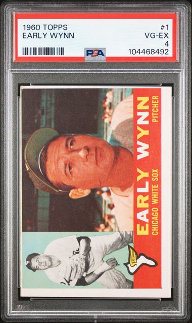 1960 Topps #1 Early Wynn front