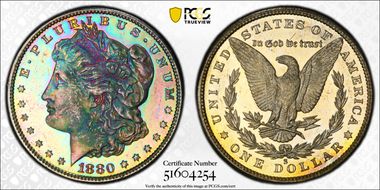 1880-S $1 MS65+