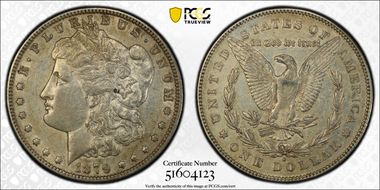 1879-S $1 Reverse of 1878 XF45