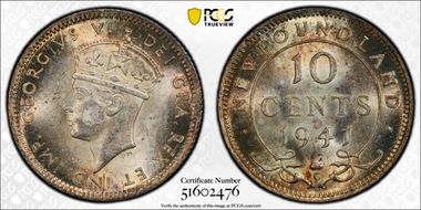 1941-C 10C MS65
