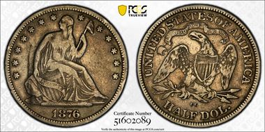 1876-CC 50C VF25