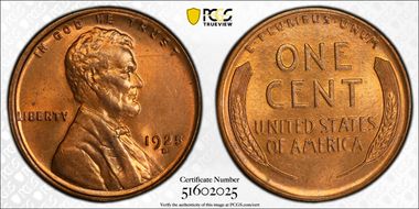 1925-D 1C MS65RD