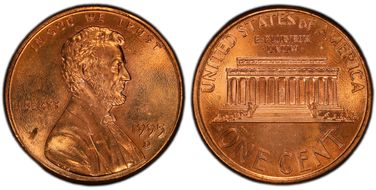 1995-D 1C DDO, FS-103 MS66RD