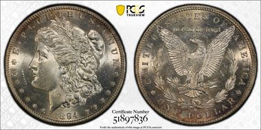 1894-S $1 MS63+