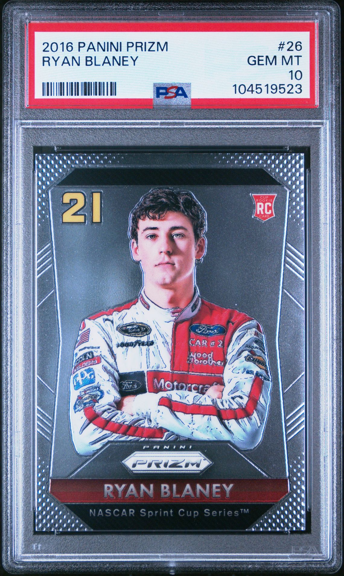 2016 Panini PANINI PRIZM #26 Ryan Blaney front