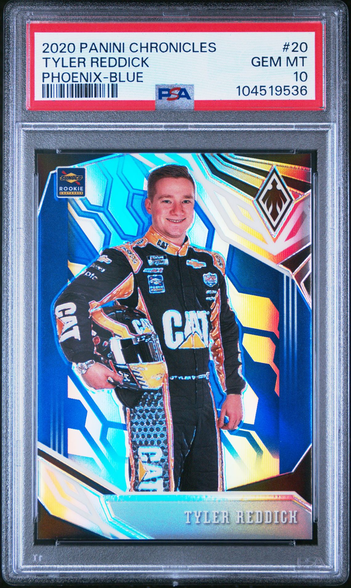 2020 Panini PANINI CHRONICLES RACING PHOENIX PHOENIX-BLUE #20 Tyler Reddick front