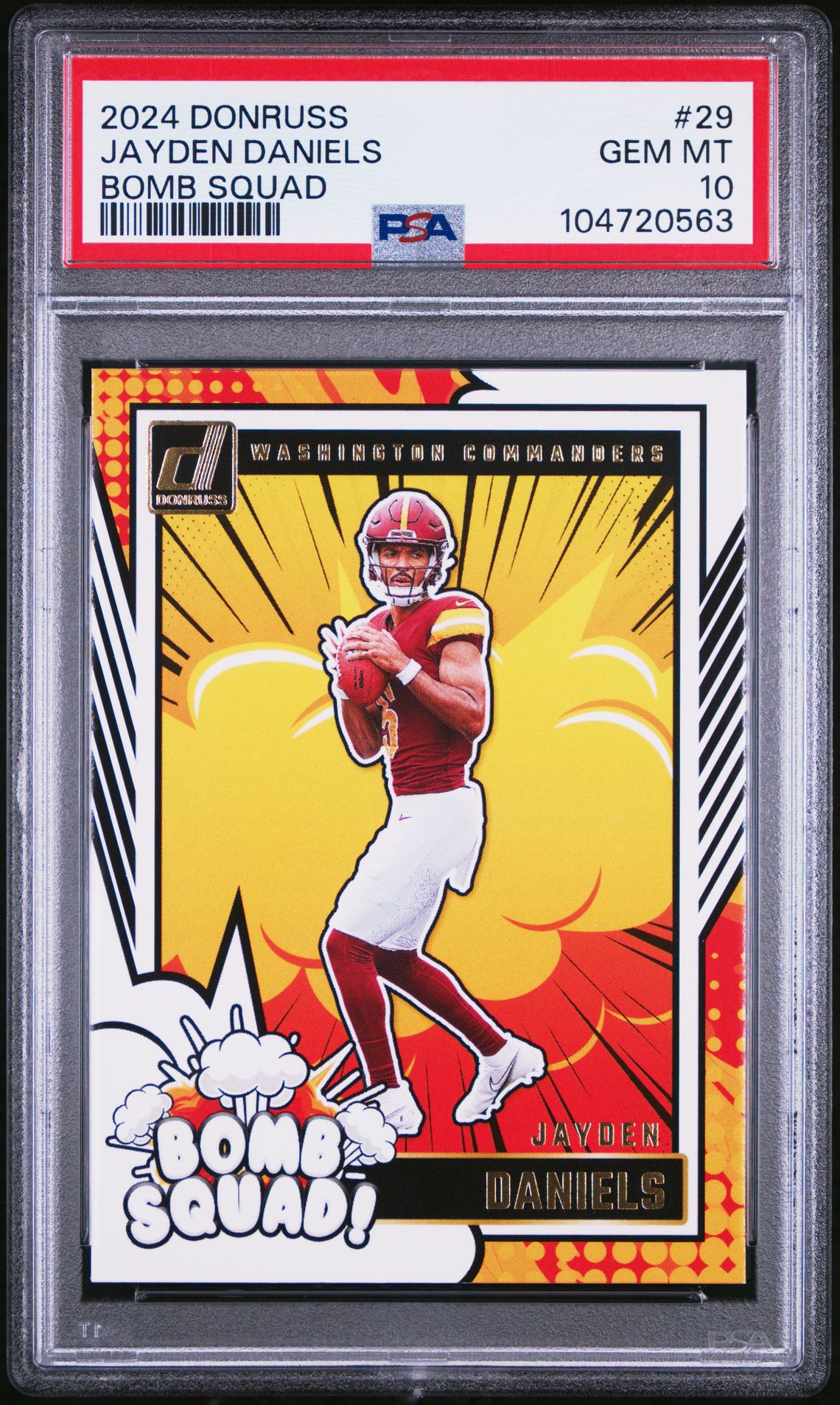 2024 Panini PANINI DONRUSS BOMB SQUAD #29 Jayden Daniels front