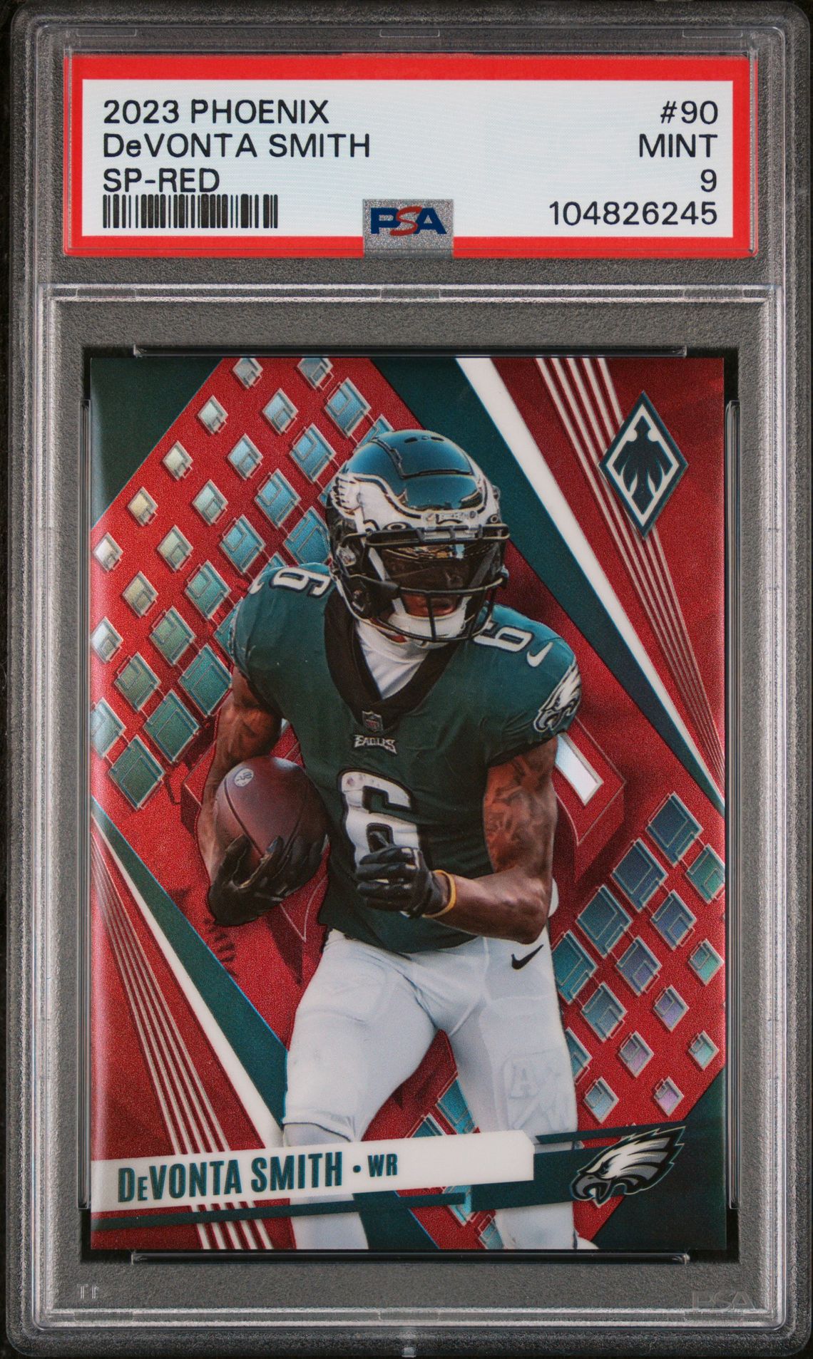 2023 Panini PANINI PHOENIX SP-RED #90 Devonta Smith front
