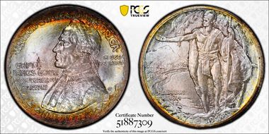 1928 50C Hawaiian MS67+