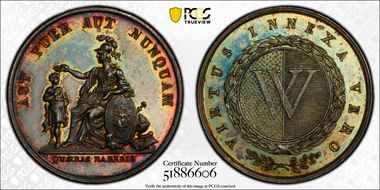 (1769) Medal Leu-1450 Ag MS63