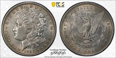 1889-O $1 AU55
