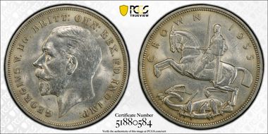 1935 Crown S-4048 .500 Silver MS61