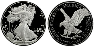 2025-W $1 Silver Eagle First Strike PR69DCAM
