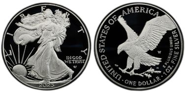 2025-W $1 Silver Eagle First Strike PR70DCAM