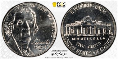 2024-D 5C First Strike MS67FS