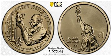 2024-S $1 American Innovation MO Rev PR George Washington Carver First Strike PR70