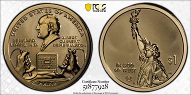 2024-S $1 American Innovation ME Rev PR DC Defibrillator First Strike PR70