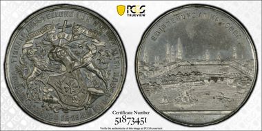 1888 Medal Dog Show WM MS63