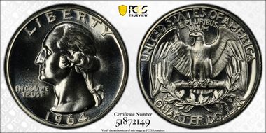 1964 25C PR68