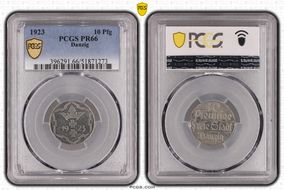1923 10 Pfg PR66