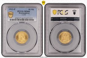 1913-F 10 Mk J-295 MS66